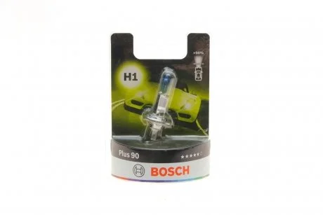 Лампа___ Н1 55W Plus 90 блистер - кратн. 10 шт BOSCH 1 987 301 076