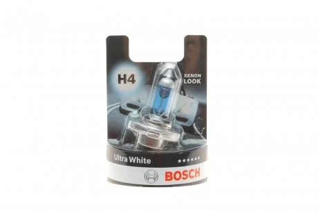 Лампа галогенная P43t, H4 BOSCH 1987301152