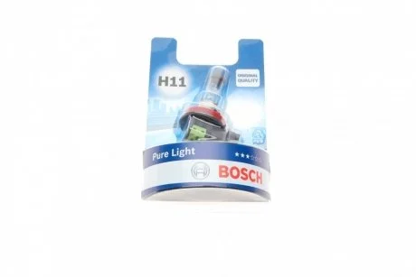 Лампа H11 55W 12V Pure Light блистер - кратн. 20 шт BOSCH 1987301339