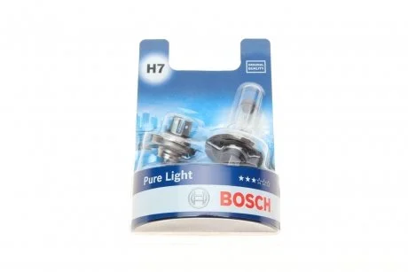 Лампа галогенная Px26d, H7 BOSCH 1987301411