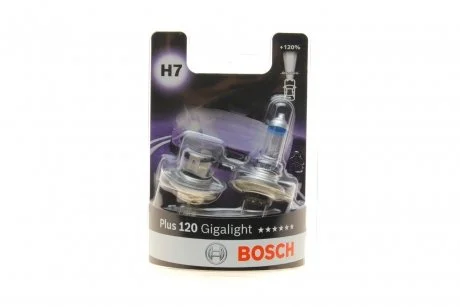 Лампа галогенная Px26d, H7 BOSCH 1987301426