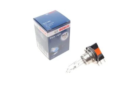 Лампа H15 15/55W 12V Pure Light картон - кратн 10 шт BOSCH 1987302088