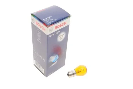 Лампа PY21W 12V - кратн. 10 шт BOSCH 1 987 302 213