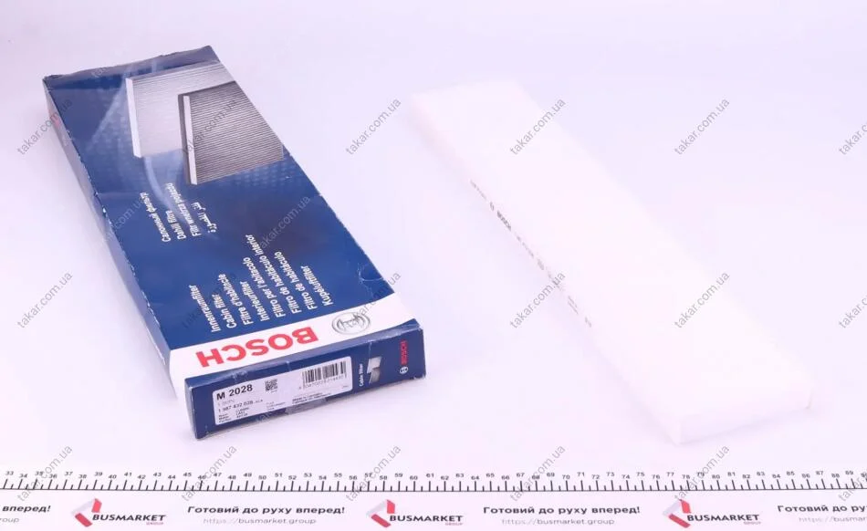 Фильтр салона стандартный BOSCH 1 987 432 028 (фото 1)