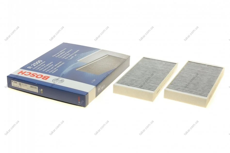 Фильтр салона угольный BOSCH 1 987 432 500 (фото 1)