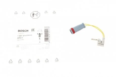Датчик зношування гальмівних колодок. BOSCH 1 987 473 019