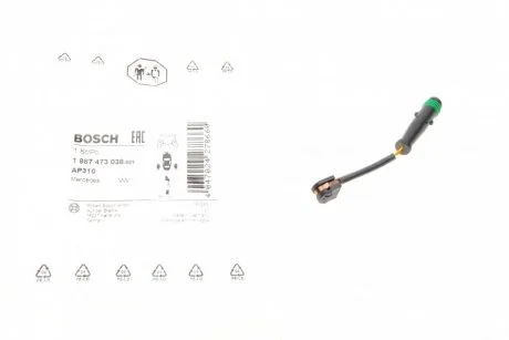 Датчик износа тормозных колодок. BOSCH 1 987 473 038