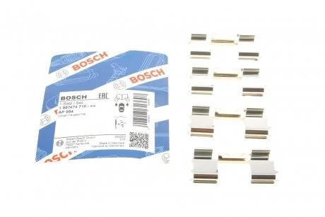 Комплект монтажний гальмівних колодок BOSCH 1987474710