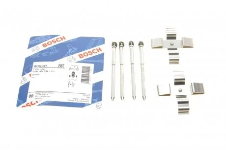 Комплект монтажный тормозных колодок BOSCH 1987474744