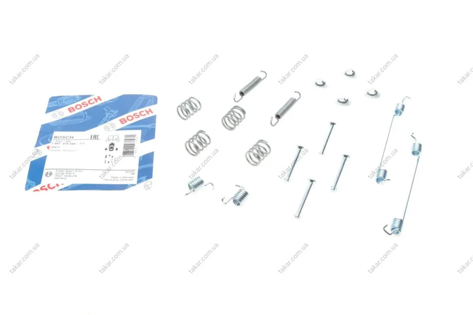 Комплект монтажний гальмівних колодок BOSCH 1 987 475 264 (фото 1)