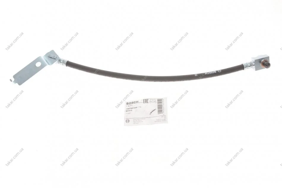 Тормозной шланг 410 мм BOSCH 1987481046 (фото 1)