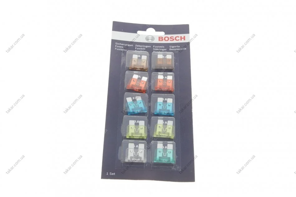 Комплект предохранителей BOSCH 1 987 529 037 (фото 1)