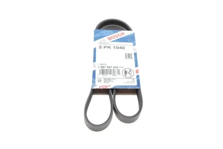 РЕМЕНЬ П-КЛИНОВЫЙ 5PK1040 BOSCH 1 987 947 924