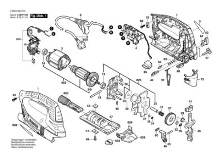 Переключатель BOSCH 2609003447