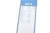 Щетки стеклоочистителя TW 582S L550/530 AUDI/PORSCHE A6/A8/911 - кратн. 5 шт BOSCH 3397001582 (фото 9)