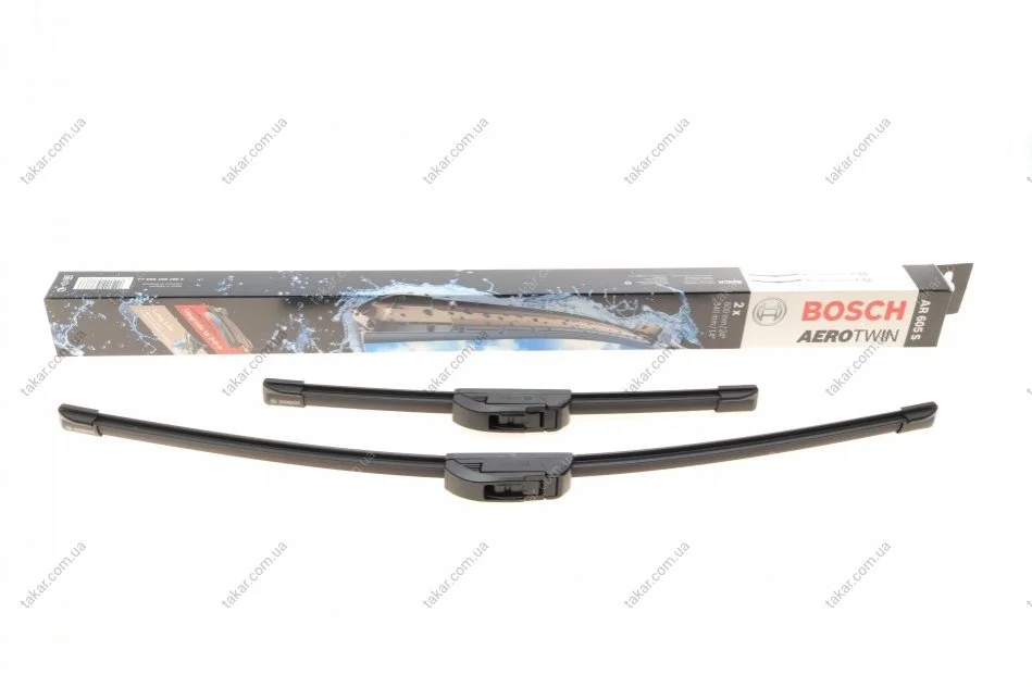ЩІТКИ СКЛООЧИСНИКІВ AERO TWIN RETRO BOSCH 3 397 007 504 (фото 1)