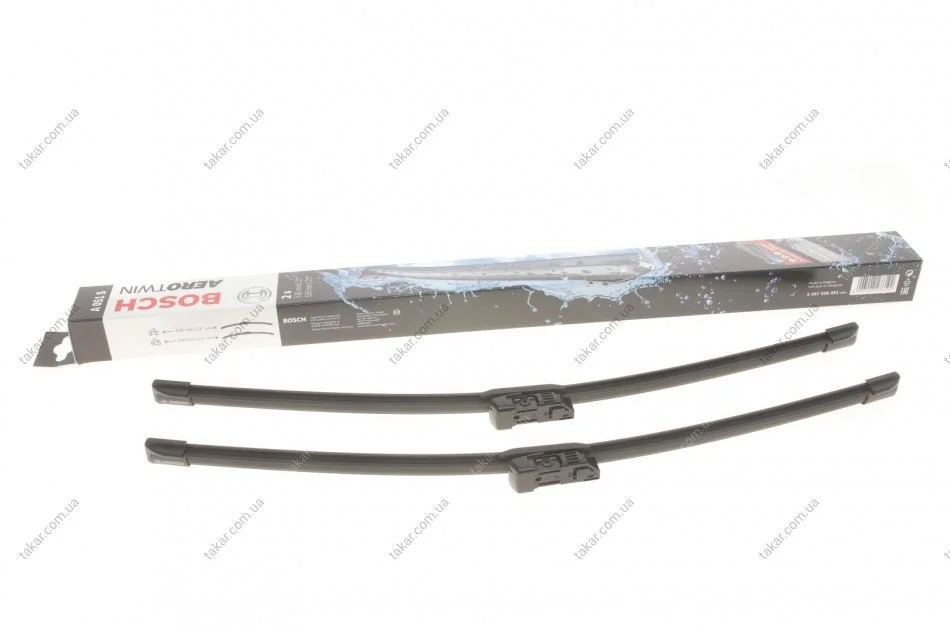 Щетки стеклоочистителей AEROTWIN BOSCH 3 397 009 051 (фото 1)