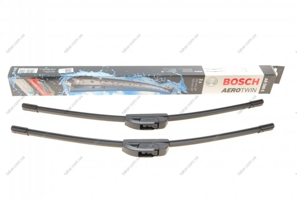 Щетки стеклоочистителей AERO TWIN RETRO BOSCH 3 397 009 081 (фото 1)