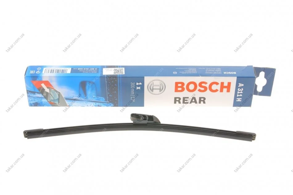 Щетки стеклоочистителя A311H KIA/Ceed “1,4-1,6”12>>Rear - кратн. 5 шт BOSCH 3397013048 (фото 1)