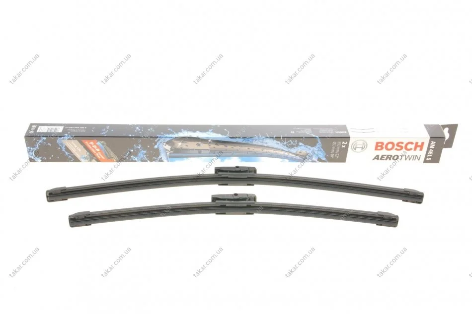Щітки склоочисника AM 461 S L=550/450 BMW/OPEL/MB 1 [F20/F21]/Astra H/GLK - кратн. 5 шт BOSCH 3397014123 (фото 1)