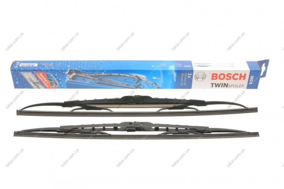 Щітки склоочисника TW 503S L500/475 - кратн. 5 шт BOSCH 3397118566 (фото 1)