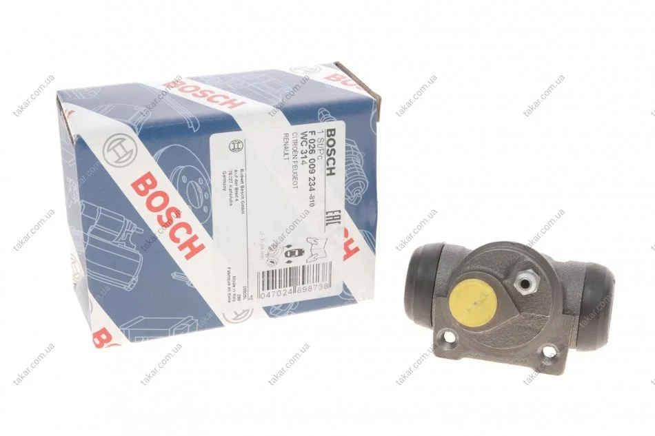 Тормозной цилиндр рабочий BOSCH F026009234 (фото 1)