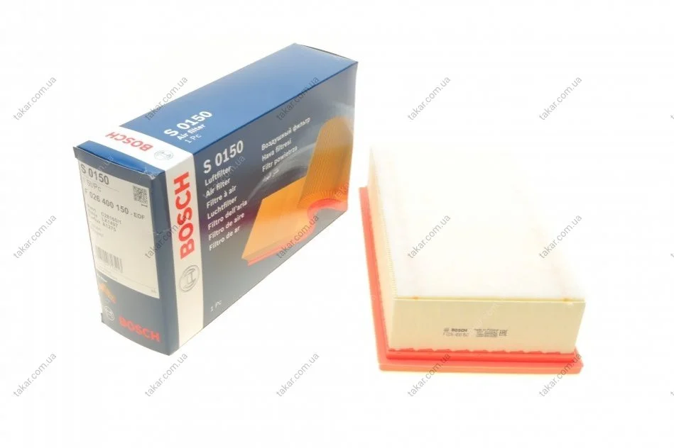 Фільтр повітряний BOSCH F 026 400 150 (фото 1)