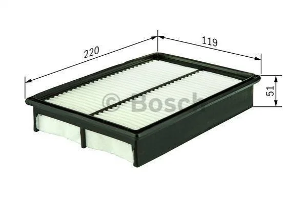 Воздушный фильтр BOSCH F026400169 (фото 1)