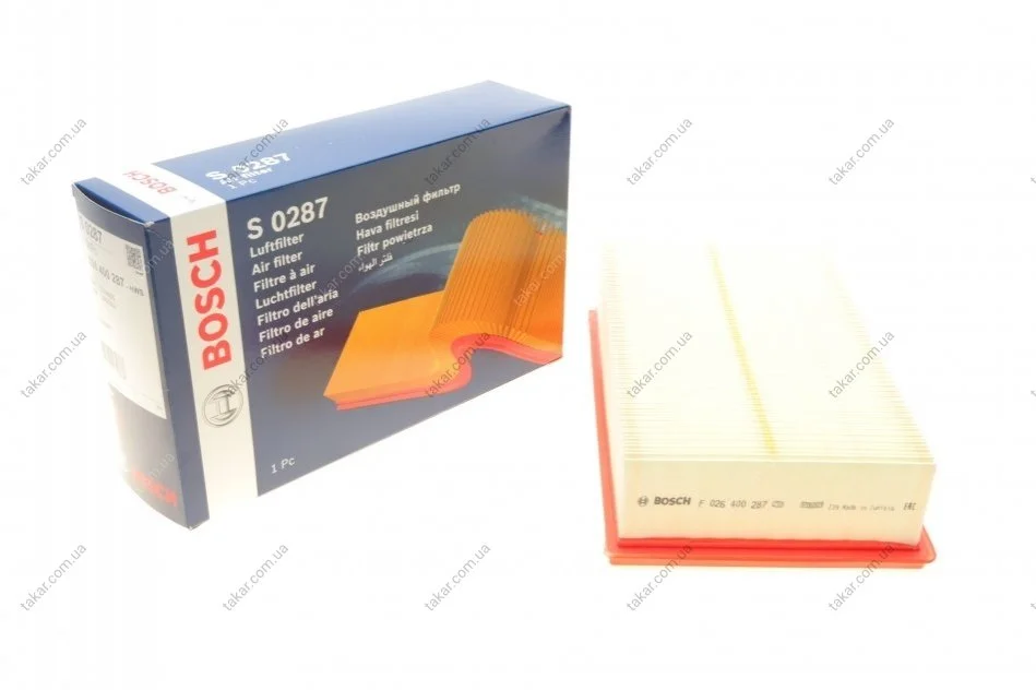 Воздушный фильтр BOSCH F 026 400 287 (фото 1)