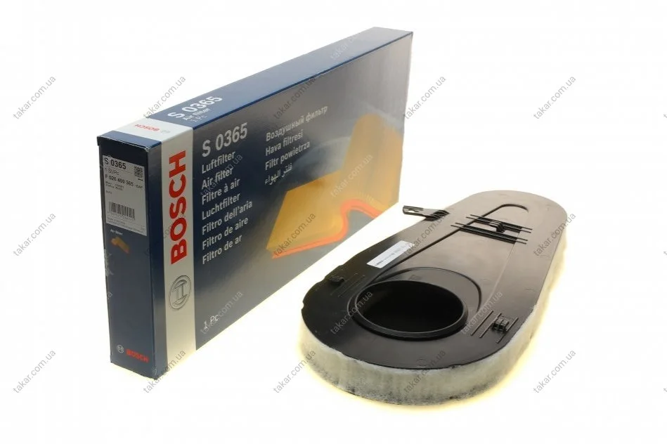 Фільтр повітряний BOSCH F 026 400 365 (фото 1)
