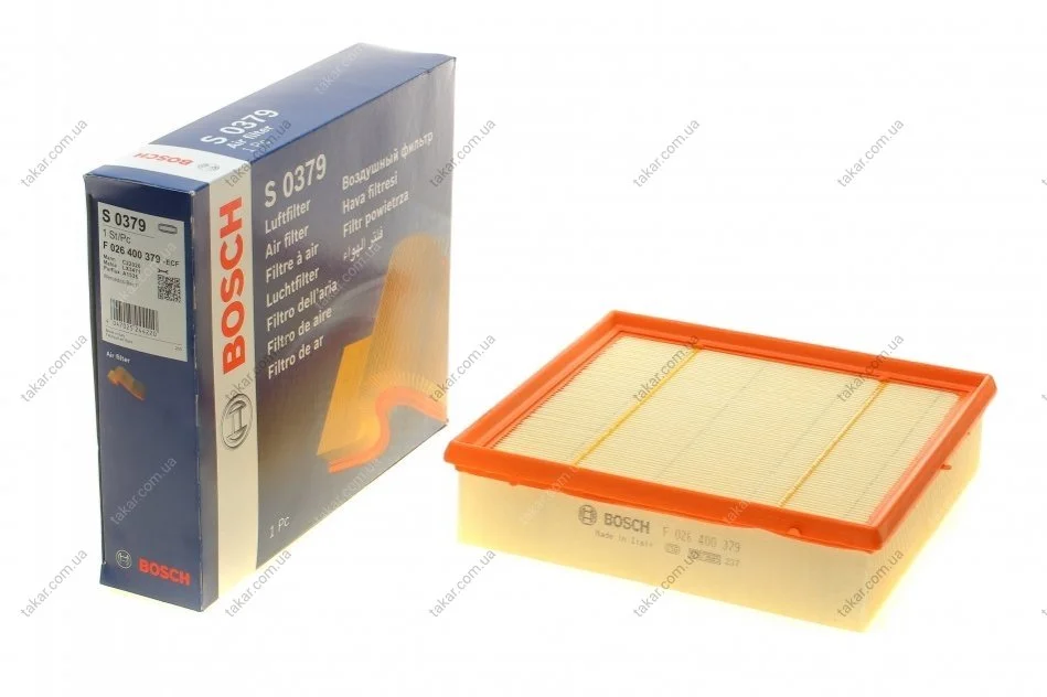 Воздушный фильтр BOSCH F 026 400 379 (фото 1)