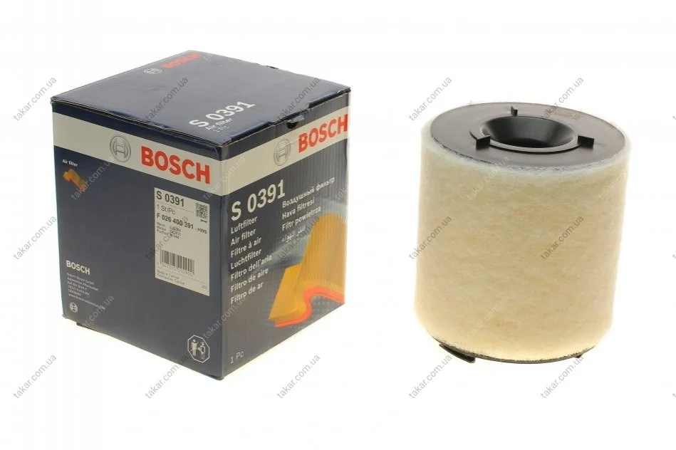 Воздушный фильтр BOSCH F 026 400 391 (фото 1)