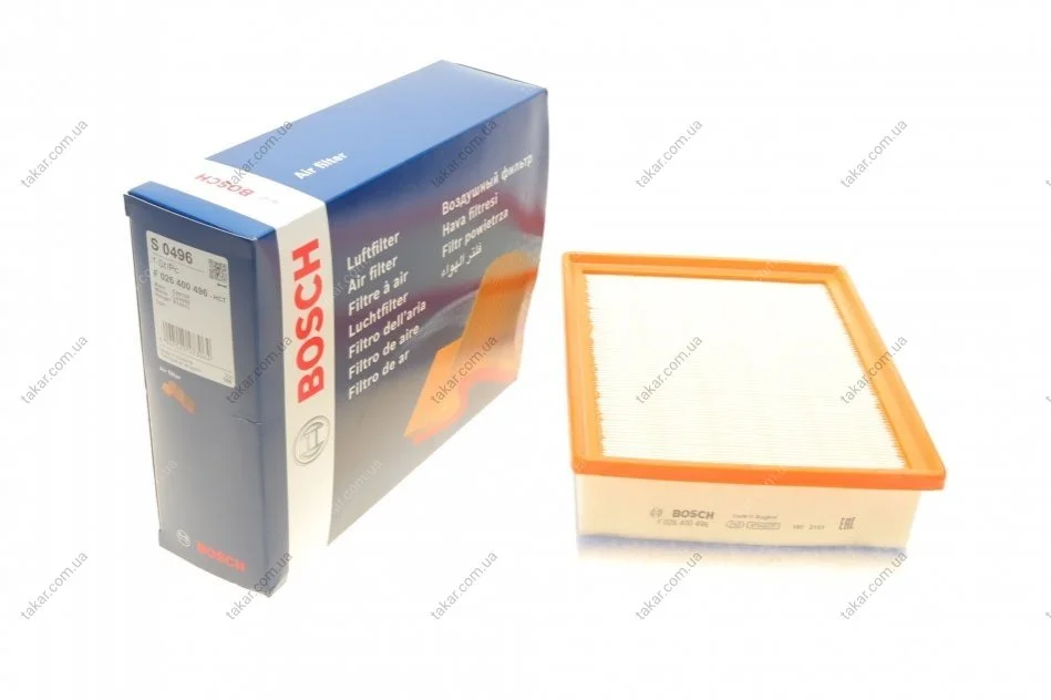 Воздушный фильтр BOSCH F 026 400 496 (фото 1)