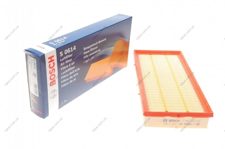 Фільтр повітряний BOSCH F 026 400 614 (фото 1)