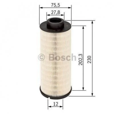 Топливный фильтр-патрон дизель BOSCH F026402029 (фото 1)
