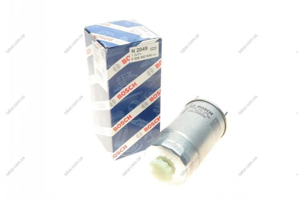 Топливный прямоточный фильтр дизель BOSCH F 026 402 049 (фото 1)