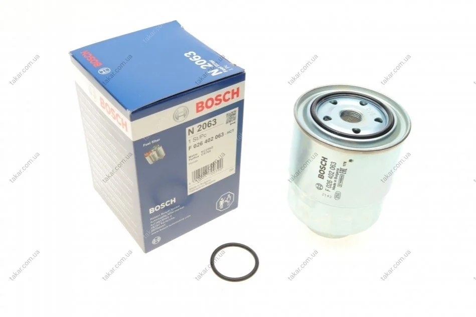 Паливний фільтр, що накручується, дизель BOSCH F 026 402 063 (фото 1)