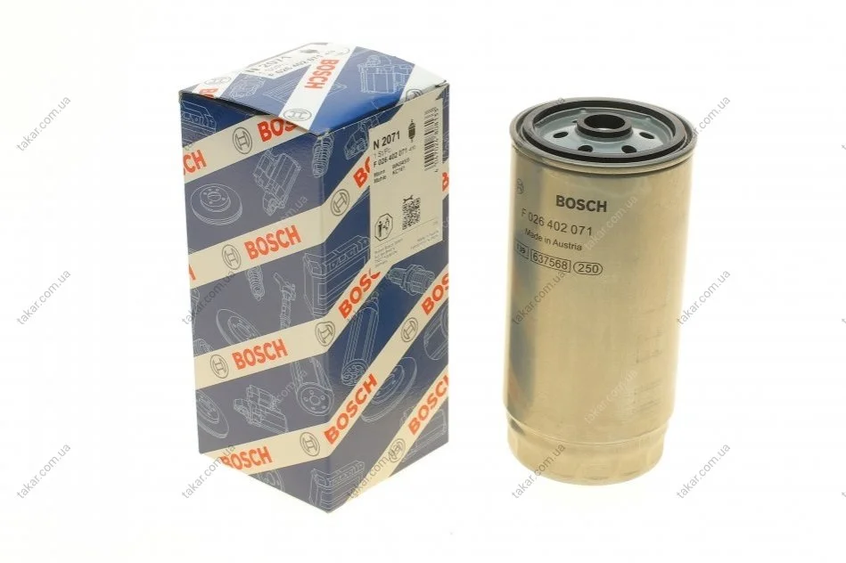 Паливний фільтр, що накручується, дизель BOSCH F026402071 (фото 1)