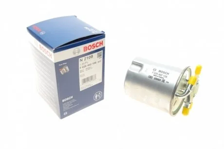 Паливний прямоточний фільтр дизель BOSCH F 026 402 108