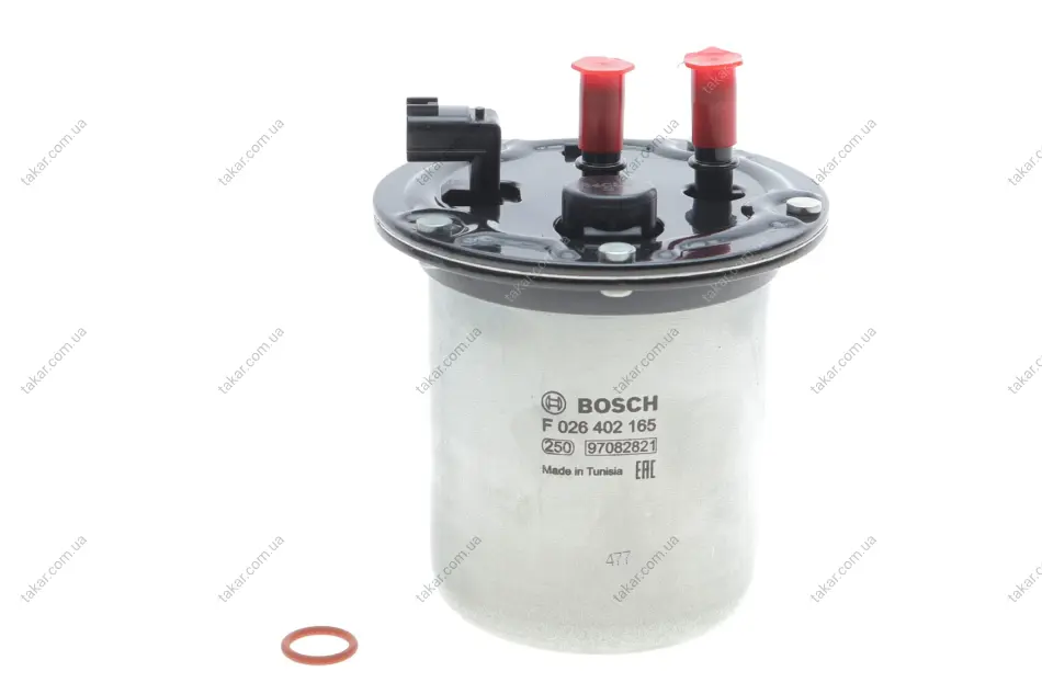 Фильтр топливный RENAULT DUSTER 1.5 DCI 10- (выр-во) BOSCH F026402165 (фото 1)