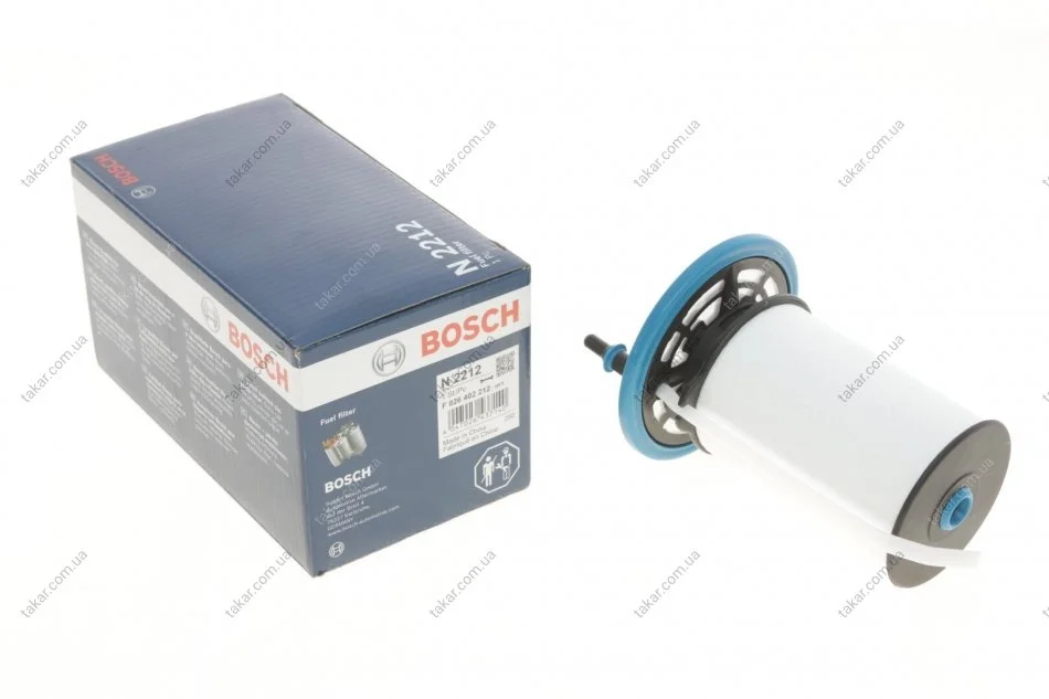 Паливний фільтр-патрон BOSCH F026402212 (фото 1)