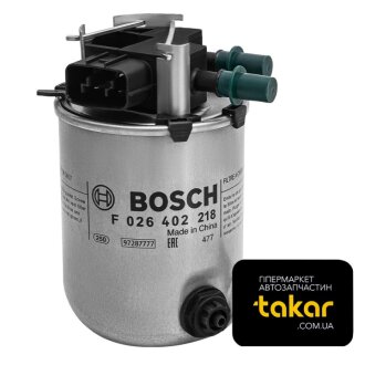 Паливний фільтр-патрон BOSCH F026402218