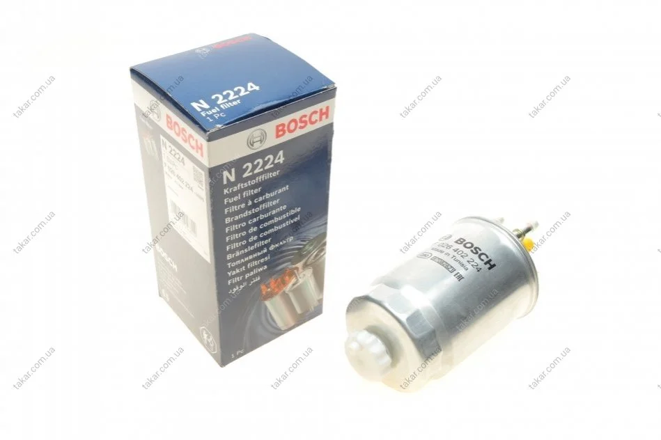 Топливный прямоточный фильтр дизель BOSCH F 026 402 224 (фото 1)