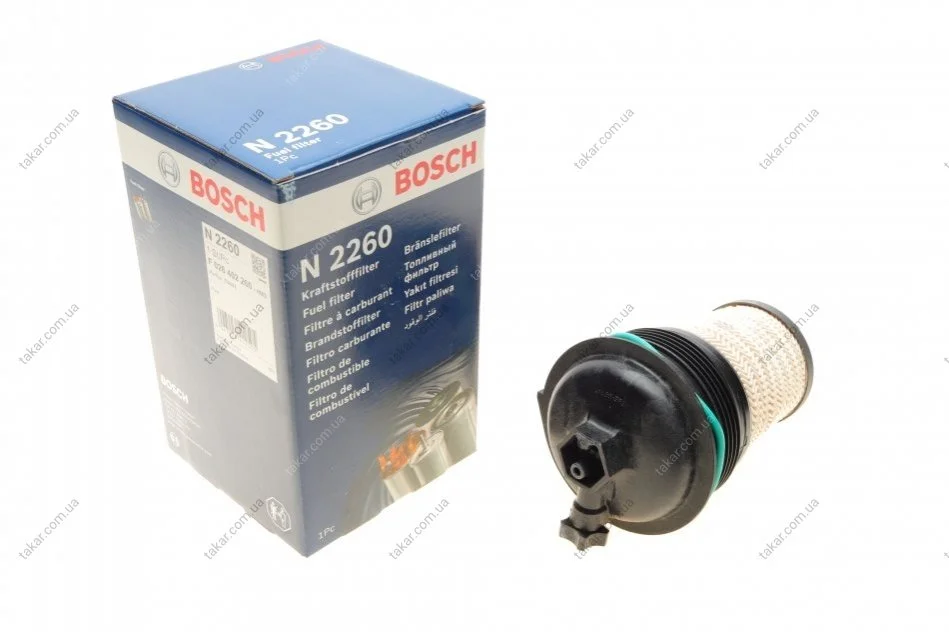 Паливний фільтр-патрон дизель BOSCH F 026 402 260 (фото 1)