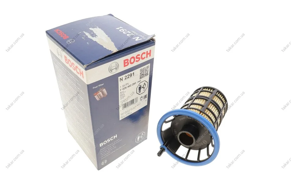 Топливный фильтр-патрон дизель BOSCH F026402291 (фото 1)