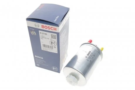 Паливний прямоточний фільтр бензин BOSCH F026402740