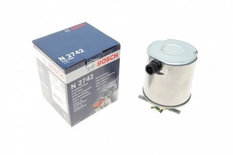 Паливний прямоточний фільтр дизель BOSCH F 026 402 742