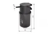Топливный прямоточный фильтр дизель BOSCH F 026 402 828 (фото 5)