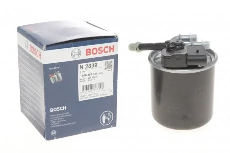 Паливний прямоточний фільтр дизель BOSCH F 026 402 839