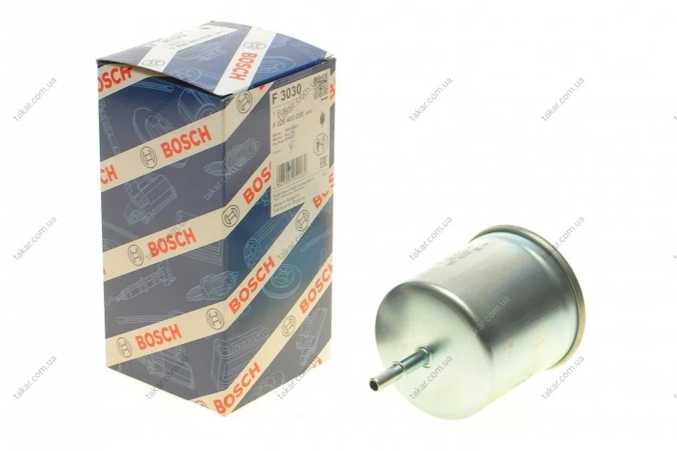 Топливный прямоточный фильтр бензин BOSCH F 026 403 030 (фото 1)